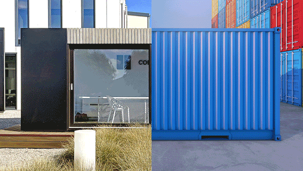 maison modulaire et évolutive à partir de containter maritime Continentis lodge modulaire